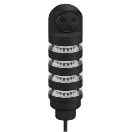 10 to 30 VDC, 220 mA, Banner Engineering Corp. BFTL50PBL4ALSQ (809520) Programmable Tower Light, 4-Segment