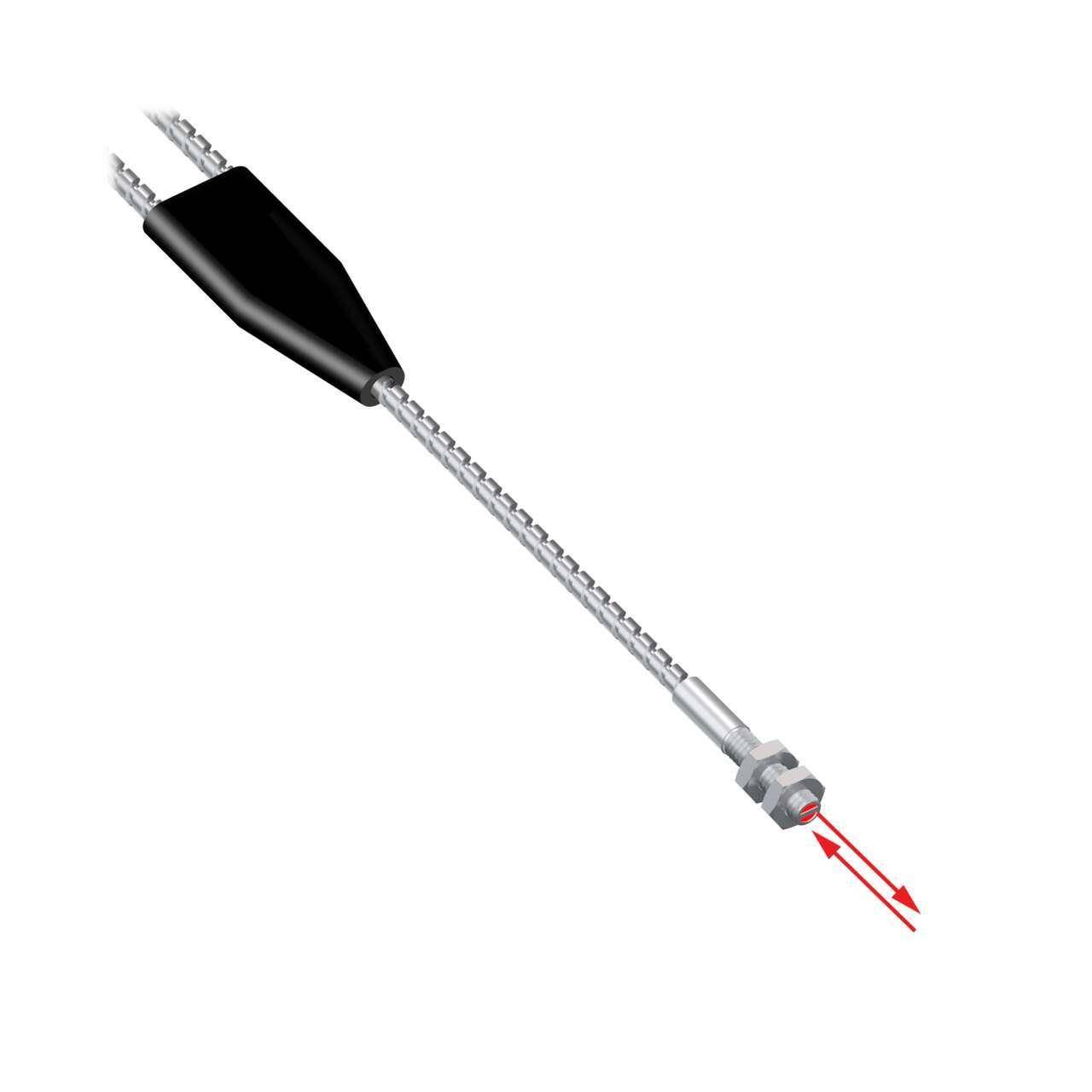 Banner Engineering BMT16.6S-HT BMT Fiber Optic Sensor, Round Shape