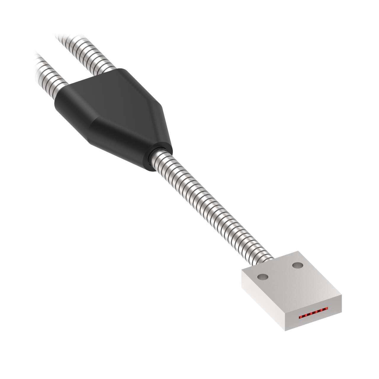 Banner Engineering BR23S Bifurcated Glass Fiber Optic Sensor, Rectangle Shape, 180 mm