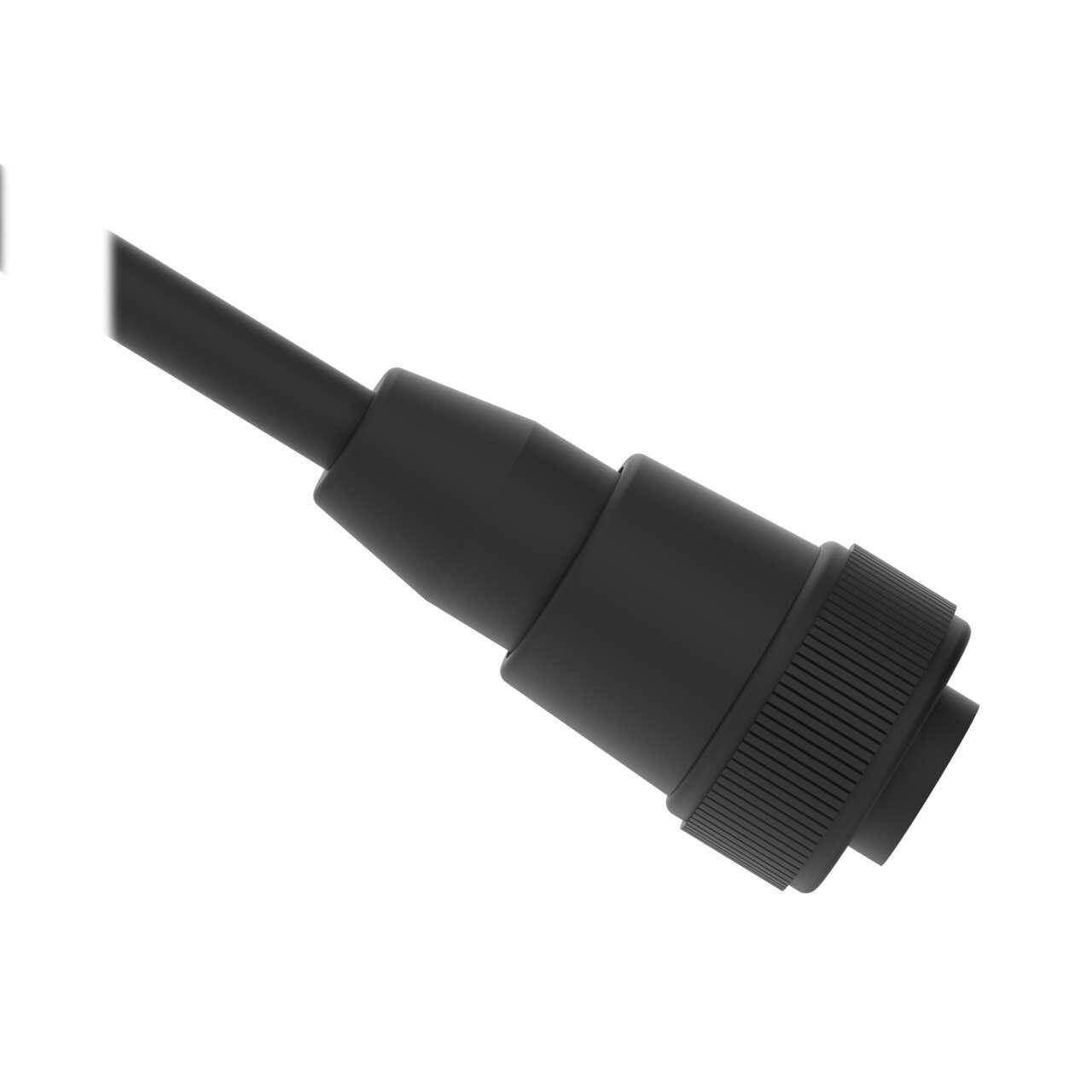 Banner Engineering MBCC-312 Mini Style Unshielded Quick Disconnect Cable, 250 VAC/VDC, (3) 18 AWG High Flexible Stranded Conductor, 4 m L