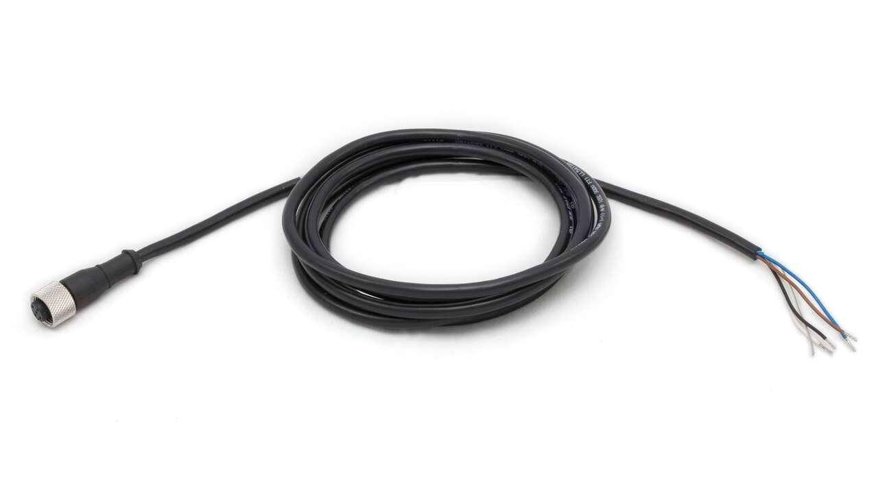 Banner Engineering MQDEC2-415 Euro Style Shielded Quick Disconnect Cable, 250 VAC/VDC, (4) 22 AWG High Flexible Stranded Conductor, 5 m L