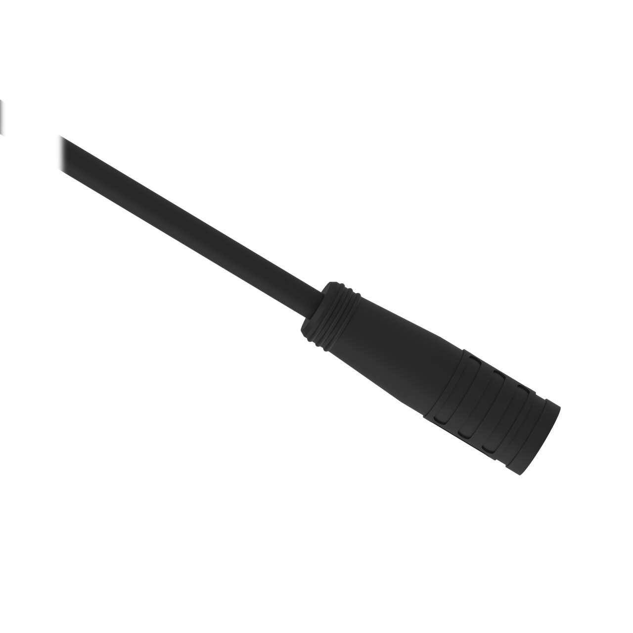 Banner Engineering PKG4-2 Pico Style Unshielded Quick Disconnect Cable, 125 VAC/VDC, (4) 26 AWG Conductor, 2 m L