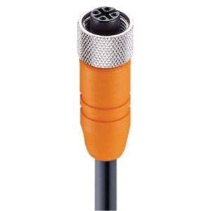 50 VAC/60 VDC, 4 A, Lumberg Automation RKTS428810M Single End Cordset, 4-Pin, Straight, Female