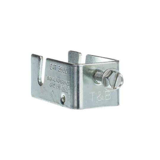 Blackburn® E-Z Ground® 3900 Non-Insulated Signal Reference Grid Grounding Clamp, 8 to 4 AWG Conductor, Steel