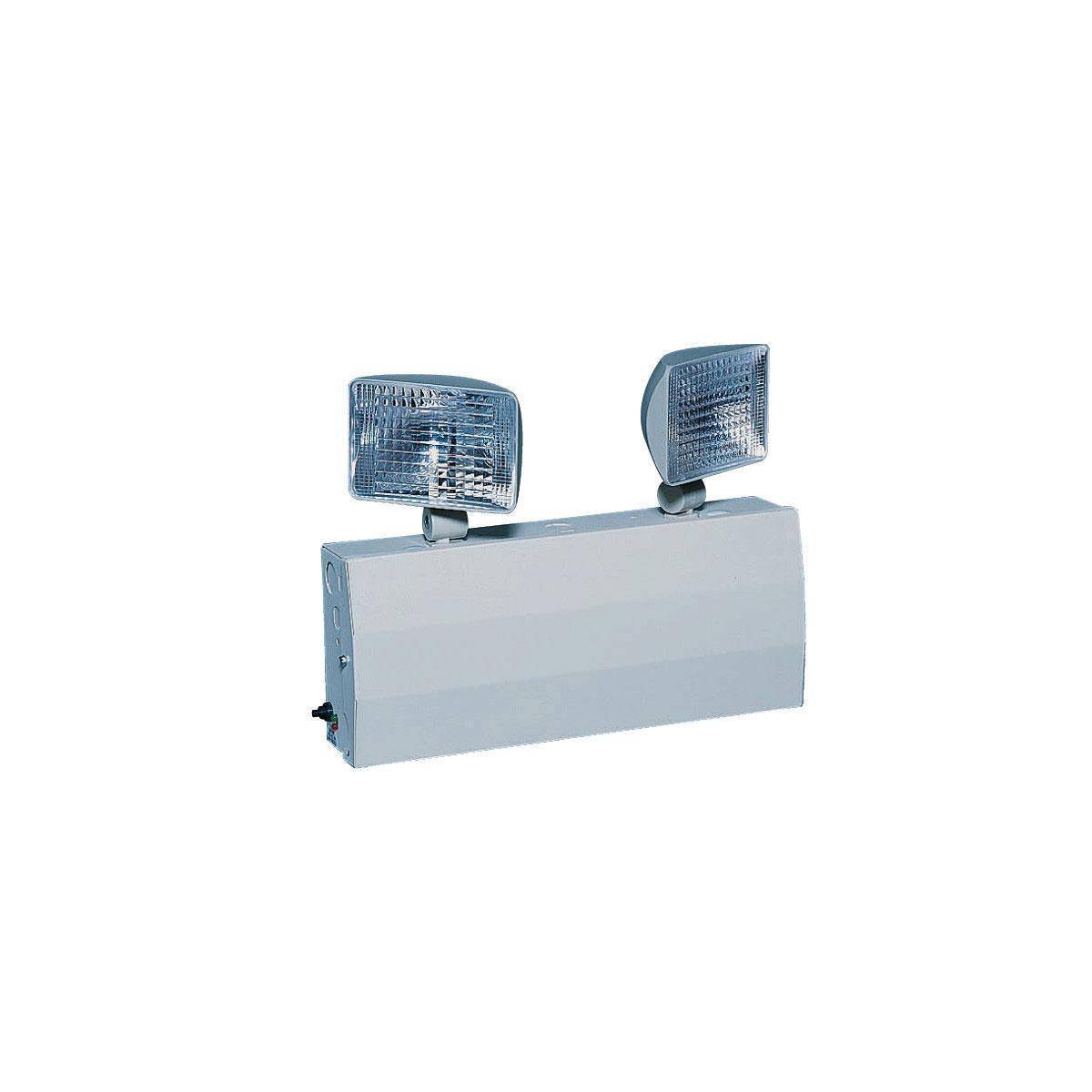 Brady® Big Beam® 80141 Emergency Lighting With Rectangular Lamps, Steel