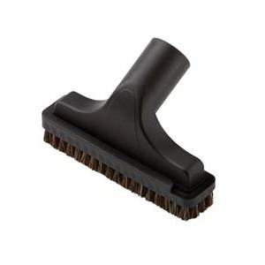 NuTone® CT106G Upholstery Tool With Removable Brush, For Use With Central Vacuum System, 1-1/4 in Dia Neck, Vinyl, Black