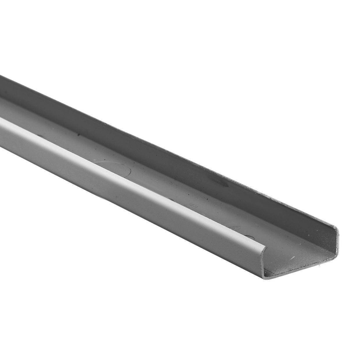 Bryant Electric Wiring Device-Kellems HBL2000B5GY Standard Raceway Base, 60 in L x 1.31 in W x 0.83 in H, Steel, Gray