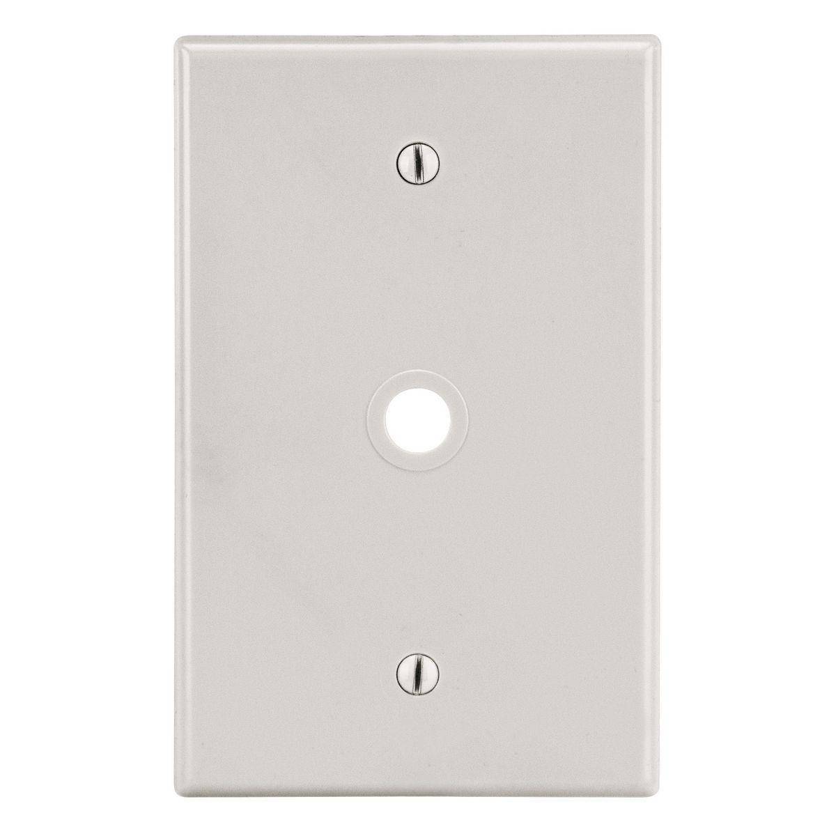 EATON Arrow Hart™ Eaton Wiring Devices PJ11LA Medium Size Combination Wallplate, 1 Gangs, 3.12 in W, Polycarbonate/Thermoplastic, Surface/Threaded Mount