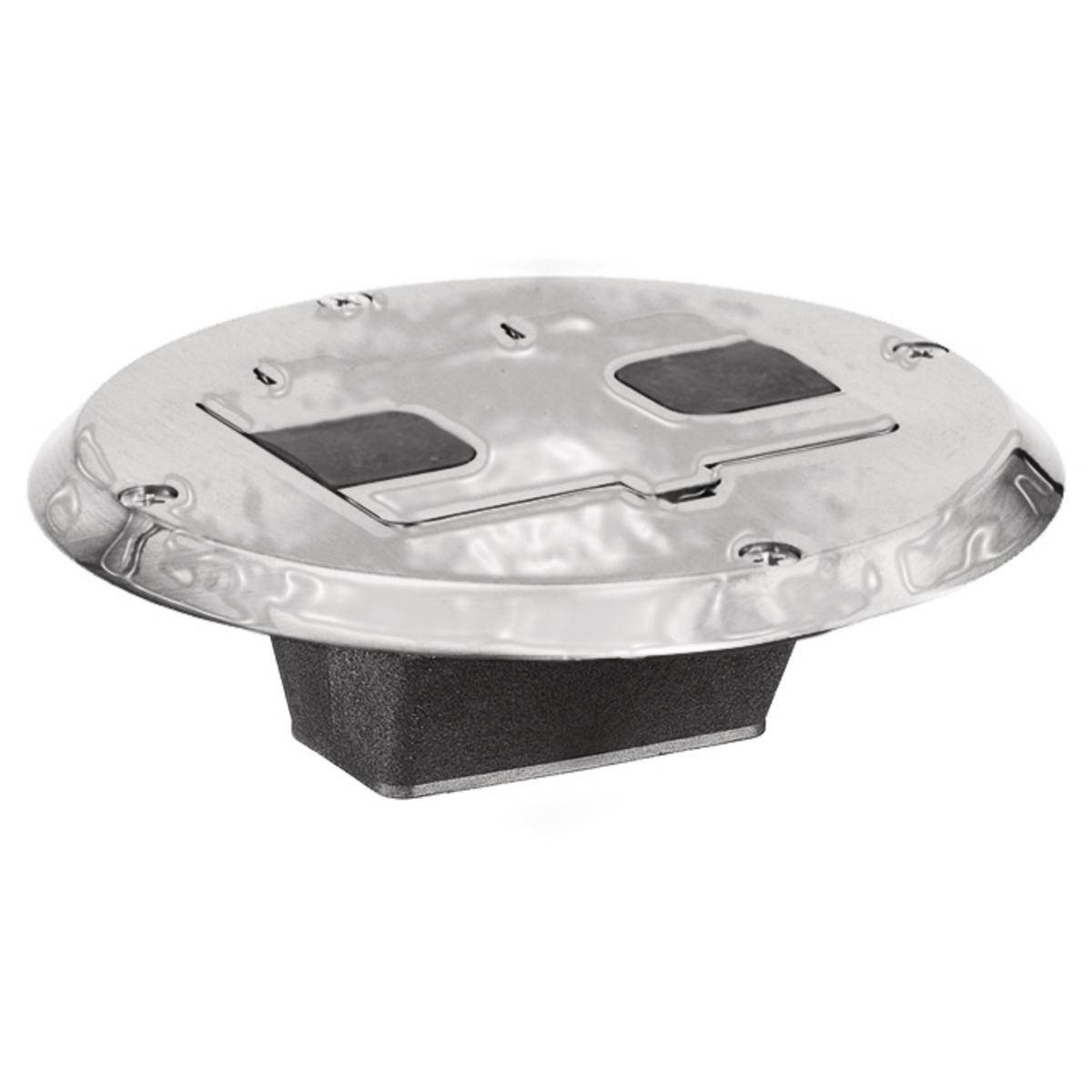 Bryant Electric Wiring Device-Kellems RF506CH Flange/Hinged Floor Box Cover, Aluminum