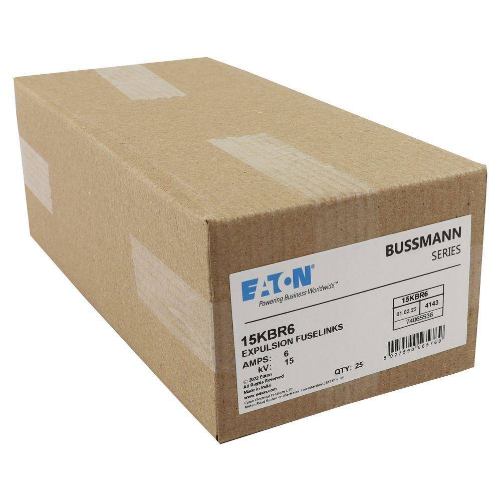 Bussmann 15KBR6 Bussmann Series Expulsion Fuse, 15 kV, 6 A