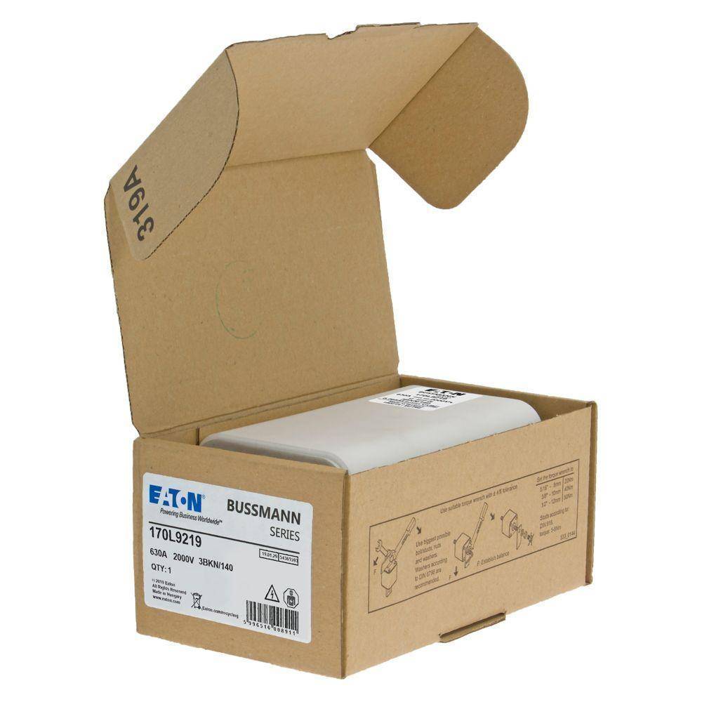 Bussmann 170L9219 Flush End Fuse Link, 2000 V, 630 A