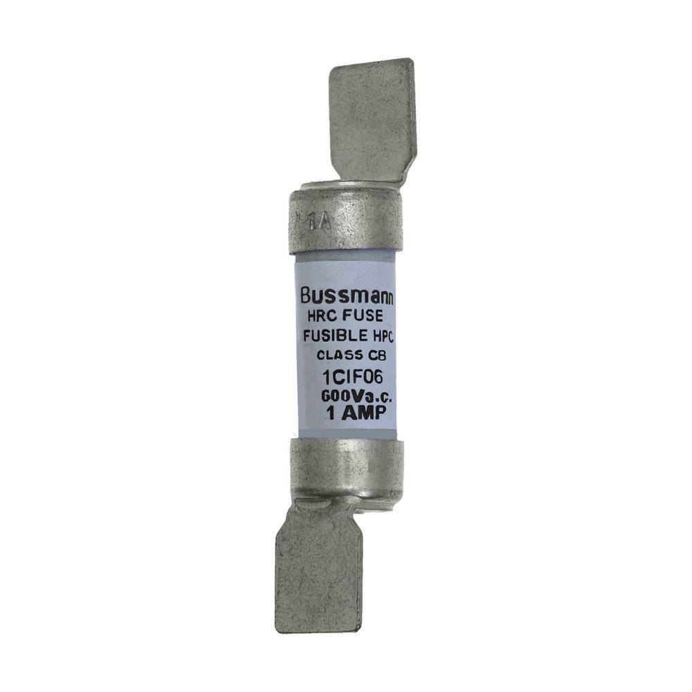 Bussmann 1CIF06 British Standard Low Voltage Fuse, 1 A, 600 V, 200 kA Interrupt, Class: C