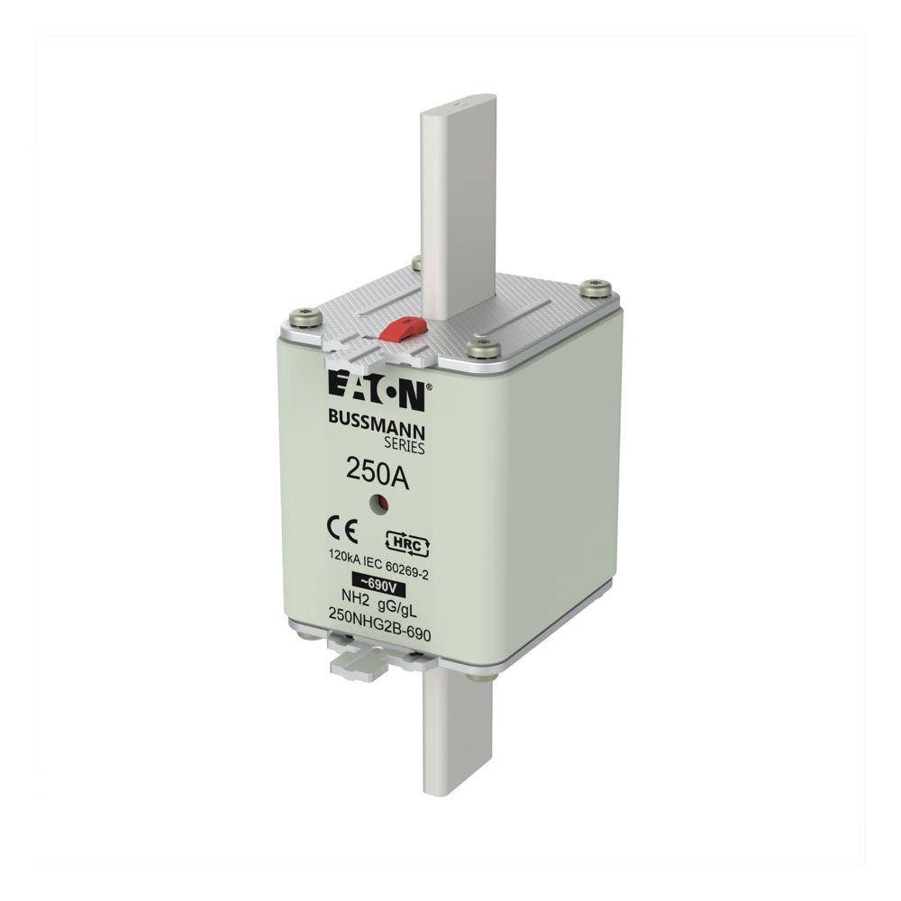 EATON 250NHG2B Bussmann Series Fuse, 500 V, 250 A