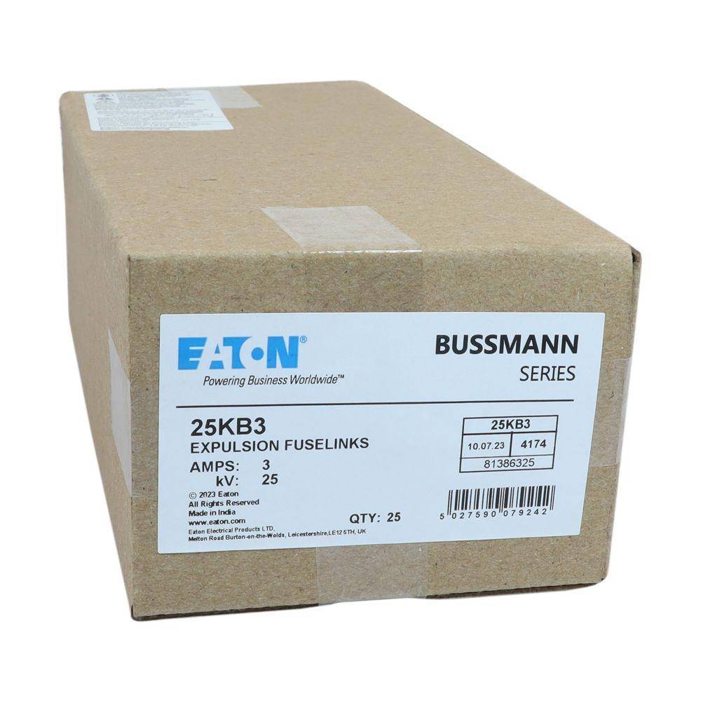 Bussmann 25KB3 Bussmann Series Expulsion Fuse, 25 kV, 3 A