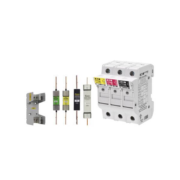 EATON 5AHLE-100E HLE Helix Medium Voltage Single Barrel Current Limiting Fuse, 100 A, 5.5 kV, 63 kA Interrupt, Class: E