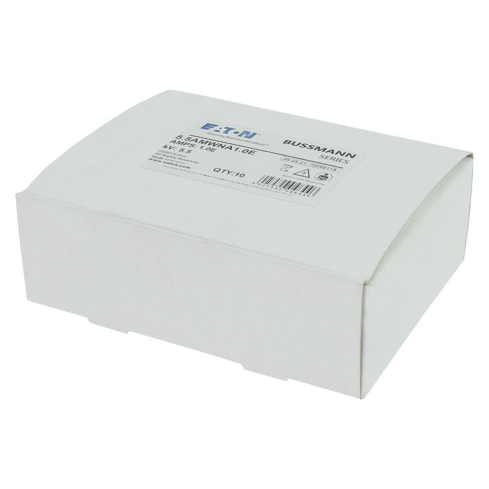 Edison 5.5AMWNA1.0E AM Series Single Barrel Medium Voltage Fuse, 1E A, 5.5 kV, 50 kA Interrupt, Class: E, Cartridge Body