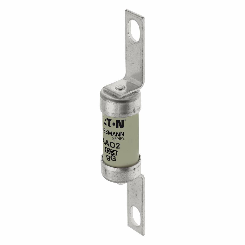 Edison AAO2 Low Voltage HRC Fuse Link, 550 VAC, 2 A, Ceramic