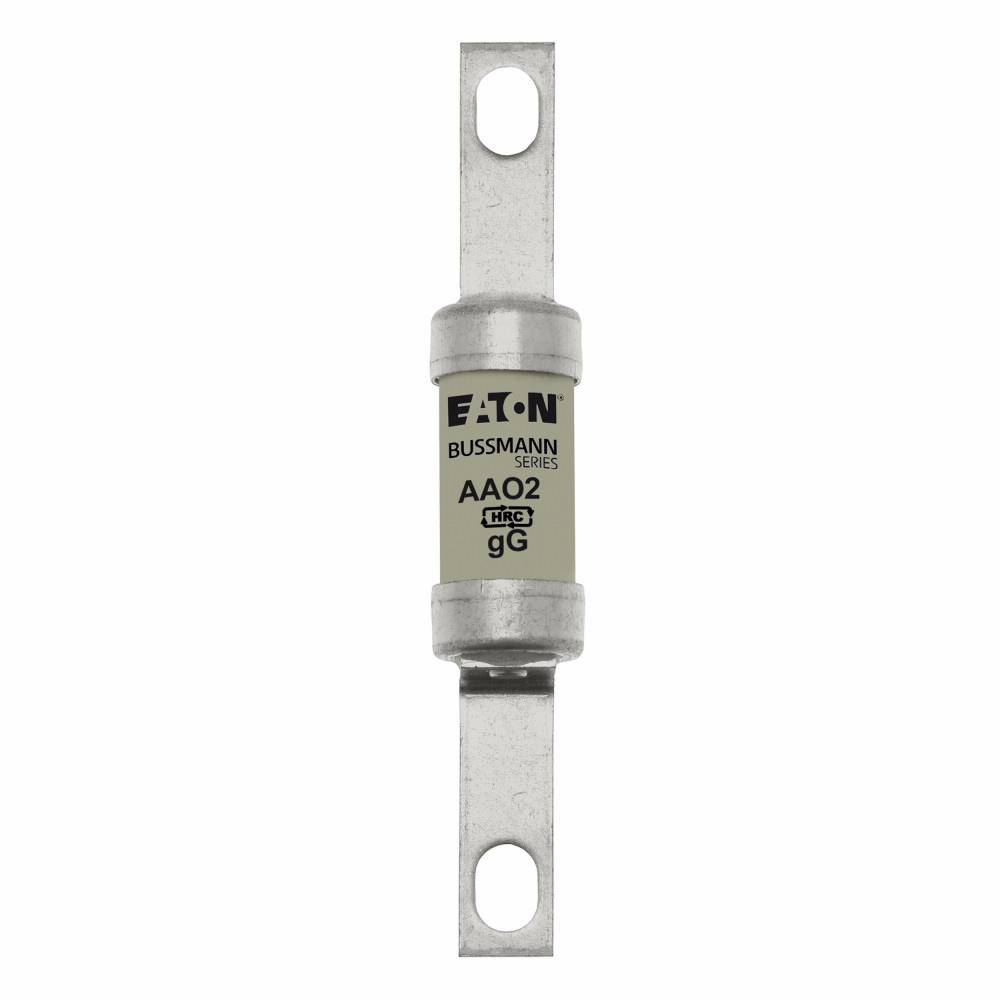 Edison AAO2 Low Voltage HRC Fuse Link, 550 VAC, 2 A, Ceramic