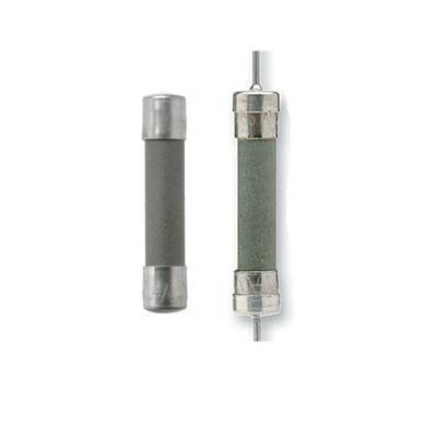 Bussmann ABC-1/16 Small Dimension Fast Acting Fuse With Nickel Plated Brass End Cap, 0.0625 A, 250 VAC, 125 VDC, 35 A, 10 kA Interrupt, Cylindrical Body