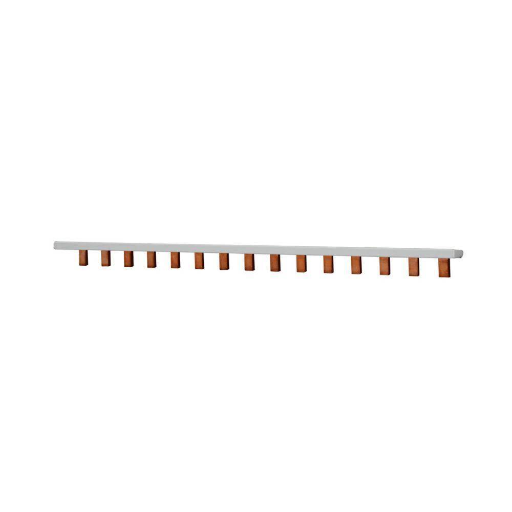 EATON BB1P100M57 1-Phase 57-Pin Cuttable Modular Combination Busbar, For Use With PV Series Class J/CC/Supplemental Non-Indicating Fuse, 100 VDC, 100 A