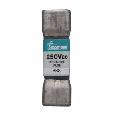 Bussmann BBS-8 Fast Acting Fuse, 8 A, 250 VAC, 10 kAIC Interrupt, Class: Supplemental, Cartridge Body