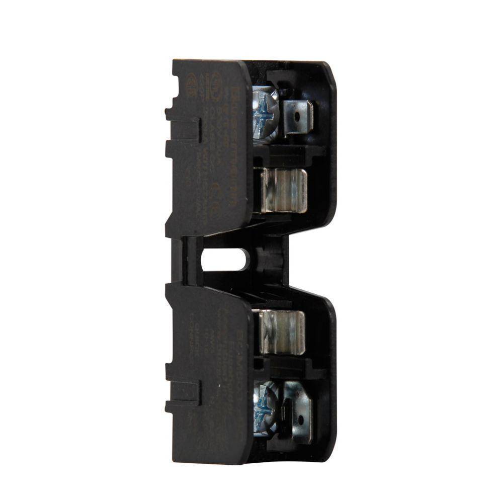 Bussmann BCM603-1PQ Modular Fuse Block With Pressure Plate, 600 VAC, 30 A, 18 to 10 AWG Wire, 1 Poles