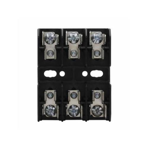Edison BG3033SQ Open Fuse Block, 480 V, 30 A, Class: G, 14 to 10 AWG Cu Wire, 3 Poles