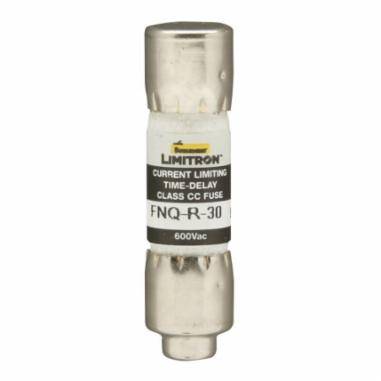 Bussmann Limitron™ CC-Tron® BK/FNQ-R-1/4 Advanced Protection Current Limiting High Inrush Low Voltage Time Delay Fuse, 250 mA, 600 V, 200 kAIC Interrupt, CC Class, Cartridge Body