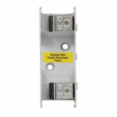 Edison BK/JM60100-1CR Knife-Blade Modular Fuse Block, 600 V, 100 A, 3 to 1/0 AWG Solid, (2) 6 to 4 AWG Cu Stranded Wire, 1 Pole