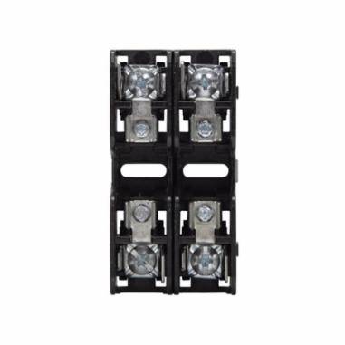 Edison BMM603-2PQ Modular Midget Fuse Block, 600 VAC, 30 A, 18 to 10 AWG Wire, 2 Poles