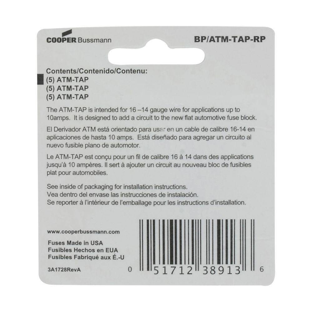 Bussmann BP/ATM-TAP-RP Fuse Tap