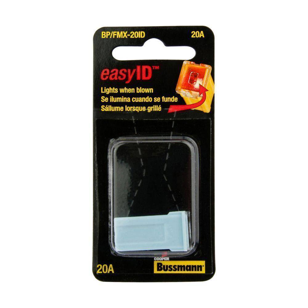 Bussmann BP/FMX-20ID Blade Fuse, 25 A, 32 VDC, Blue