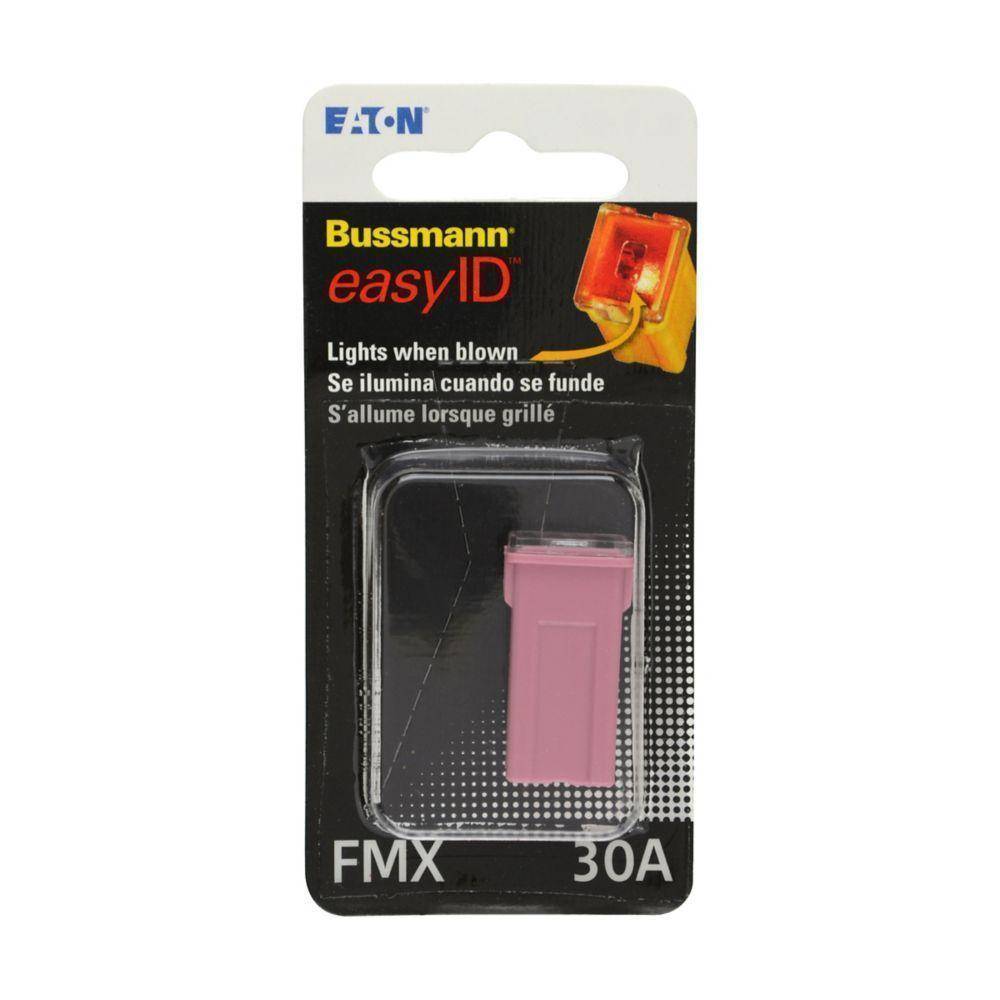 Bussmann BP/FMX-30ID Blade Fuse, 30 A, 32 VDC, Pink