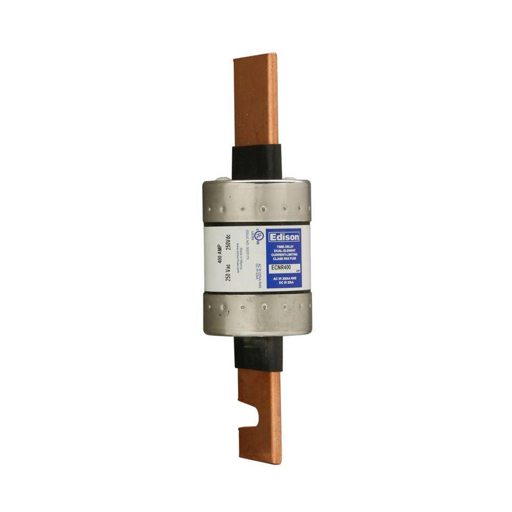 Bussmann Edison ECNR225 Current Limiting Time Delay Fuse, 225 A, 250 VAC/125 VDC, 200 kAIC Interrupt, RK5 Class