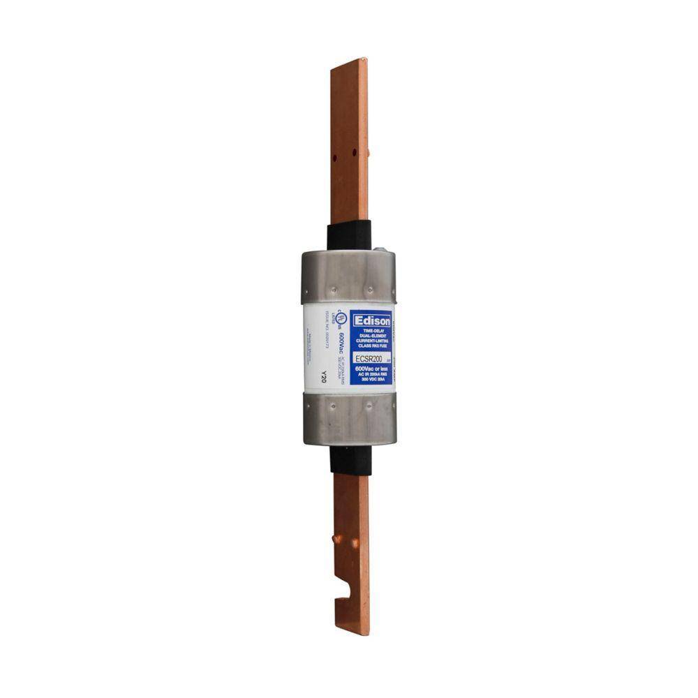 Bussmann ECSR110 Current Limiting Time Delay Fuse, 110 A, 600 V, 200 kA Interrupt, RK5 Class, Cylindrical Body