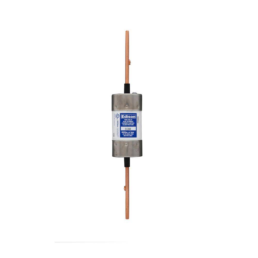 Bussmann ECSR110 Current Limiting Time Delay Fuse, 110 A, 600 V, 200 kA Interrupt, RK5 Class, Cylindrical Body