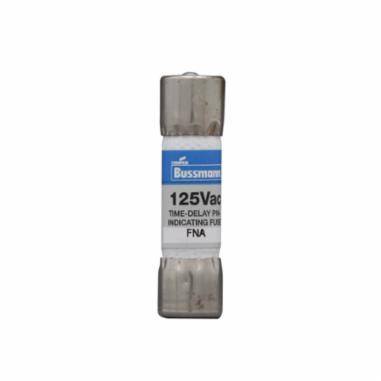 Bussmann Fusetron™ FNA-1-1/8 Supplemental Time Delay Fuse, 1.125 A, 125 VAC, 10000 A Interrupt, Class: Supplemental, Cartridge Body