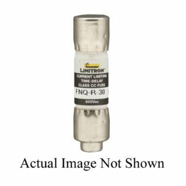 Bussmann CC-Tron® FNQ-R-8/10 Current Limiting High Inrush Time Delay Fuse, 0.8 A, 600 V, 200 kAIC Interrupt, CC Class, Cylindrical Body