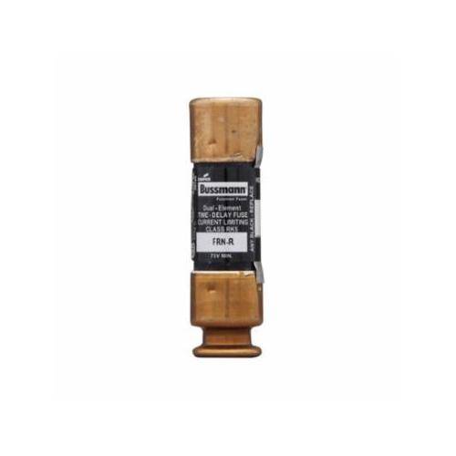 Bussmann Fusetron™ FRN-R-10ID Current Limiting Time Delay Fuse, 10 A, 250 VAC/125 VDC, 20/200 kA Interrupt, RK5 Class, Cylindrical Body