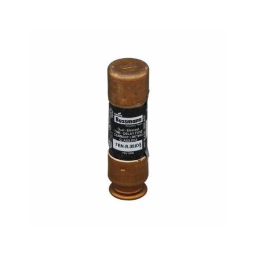 Bussmann Fusetron™ FRN-R-12ID Advanced Protection Current Limiting Energy Efficient Low Voltage Time Delay Fuse, 12 A, 250 VAC/125 VDC, 20/200 kA Interrupt, RK5 Class, Cartridge Body