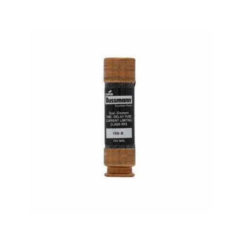Bussmann Fusetron™ FRN-R-50ID Advanced Protection Current Limiting Energy Efficient Low Voltage Time Delay Fuse, 50 A, 250 VAC/125 VDC, 20/200 kA Interrupt, RK5 Class, Cartridge Body