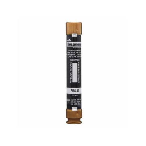 Bussmann Fusetron™ FRN-R-8ID Advanced Protection Current Limiting Energy Efficient Low Voltage Time Delay Fuse, 8 A, 250 VAC/125 VDC, 20/200 kA Interrupt, RK5 Class, Cartridge Body