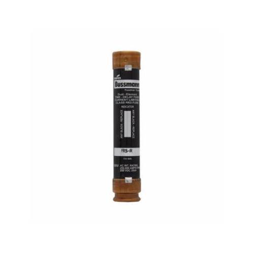 Bussmann Fusetron™ FRS-R-40ID Current Limiting Time Delay Fuse, 40 A, 600 VAC/250 VDC, 20/200 kA Interrupt, RK5 Class, Cylindrical Body