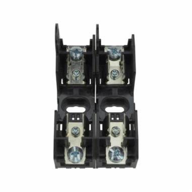 Edison HM25030-2SR Modular Fuse Block, 250 VAC, 30 A, Class: H, 18 to 10 AWG Wire, 2 Poles