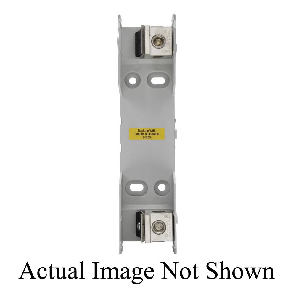 Edison HM60200-1CR HM600 Modular Fuse Block, 600 VAC, 200 A, H Class, 6 AWG to 250 kcmil Wire, 1 Pole