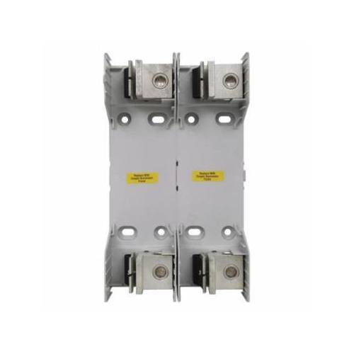 Edison HM60400-2CR HM600 Modular Fuse Block, 600 VAC, 225 to 400 A, H Class, 4 AWG to 600 kcmil Wire, 2 Poles