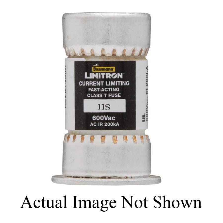 Bussmann Limitron™ Tron® JJS-90 Current Limiting Very Fast Acting Fuse, 90 A, 600 V, 200 kAIC Interrupt, T Class, Cartridge Body