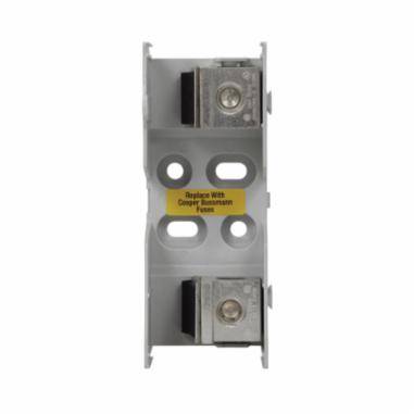 Edison JM60200-1CR JM600 Fuse Block, 600 VAC, 110 to 200 A, J Class, 6 AWG to 250 kcmil, 2 to 6 AWG Wire, 1 Pole