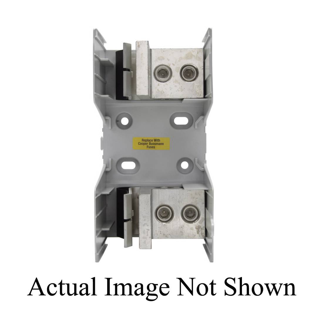 Edison JM60600-1CR JM600 Fuse Block, 600 VAC, 450 to 600 A, J Class, 4 AWG to 500 kcmil Wire, 1 Pole