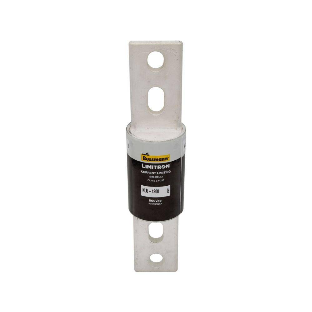Bussmann Limitron™ KLU-1000 Current Limiting Time Delay Fuse, 1000 A, 600 V, 200 kAIC Interrupt, L Class, Cartridge Body